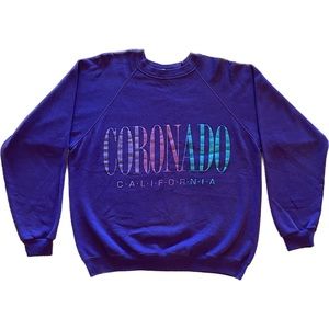 Vibrant Purple Sweatshirt - Coronado!